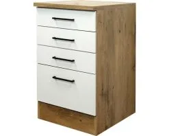 Flex-Well FLEX WELL Onderkast Vintea Magnoliawit 50x60x85 Cm