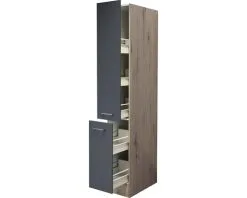 Flex-Well FLEX WELL Apothekerskast Tiago Basaltgrijs 30x57x200 Cm