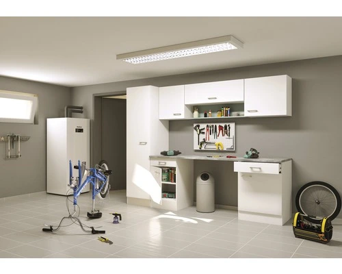 Flex-Well FLEX WELL Werkbank Lucca Wit Mat 260x60 Cm 2 Flex-Well FLEX WELL Werkbank Lucca Wit Mat 260x60 Cm - Afbeelding 2