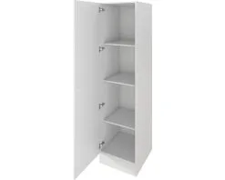 Flex-Well FLEX WELL Hoge Kast En Apothekerskast Lucca Wit Mat 130x60 Cm -Spoelbakken Verkoop DV 8 10314610 02 4c DE 20200930170000