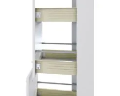 Flex-Well FLEX WELL Hoge Kast En Apothekerskast Lucca Wit Mat 130x60 Cm -Spoelbakken Verkoop DV 8 10314610 04 4c DE 20200930170000