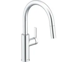 AVITAL Keukenkraan Cavado Met Uittrekbare Handdouche Chroom