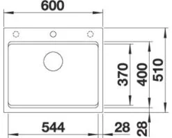 BLANCO Spoelbak Etagon 6 Antraciet 60x51 Cm -Spoelbakken Verkoop DV 8 4619776 04 4c DE 20210816154653