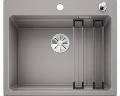 BLANCO Spoelbak Etagon 6 Alumetallic 60x51 Cm