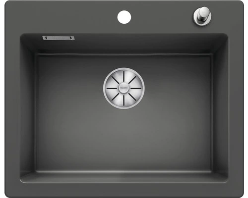 BLANCO Spoelbak Palona 6 Basalt 61,5x51 Cm 1 BLANCO Spoelbak Palona 6 Basalt 61,5x51 Cm