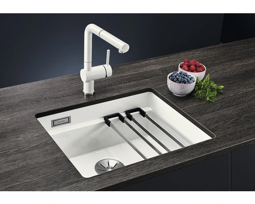 BLANCO Spoelbak Etagon 500-U Basalt 53x46 Cm 4 BLANCO Spoelbak Etagon 500-U Basalt 53x46 Cm - Afbeelding 4