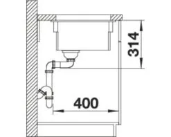 BLANCO Spoelbak Etagon 500-U Basalt 53x46 Cm 13 BLANCO Spoelbak Etagon 500-U Basalt 53x46 Cm -Spoelbakken Verkoop DV 8 4619968 07 4c DE 20210817051653