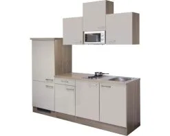 Flex-Well FLEX WELL Keukenblok Met Apparatuur Nepal Kashmir Glanzend 210x60 Cm -Spoelbakken Verkoop DV 8 5769509 03 4c DE 20170623082534