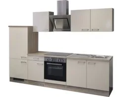 Flex-Well FLEX WELL Keukenblok Met Apparatuur Nepal Kashmir Glanzend 270x60 Cm -Spoelbakken Verkoop DV 8 5769551 03 4c DE 20170623085518