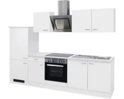 Flex-Well FLEX WELL Keukenblok Met Apparatuur Wito Wit Mat 270x60 Cm -Spoelbakken Verkoop DV 8 5769556 01 4c DE 20170623085723