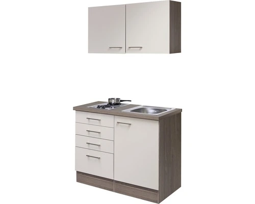 Flex-Well FLEX WELL Minikeuken Met Apparatuur Eico Magnoliawit Mat 100x60 Cm 2 Flex-Well FLEX WELL Minikeuken Met Apparatuur Eico Magnoliawit Mat 100x60 Cm - Afbeelding 2