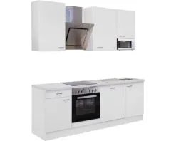 Flex-Well FLEX WELL Keukenblok Met Apparatuur Wito Wit Mat 220x60 Cm -Spoelbakken Verkoop DV 8 5769806 04 4c DE 20170623094330