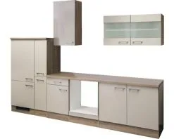 Flex-Well FLEX WELL Keukenblok Zonder Apparatuur Nepal Kashmir Glanzend 300x60 Cm