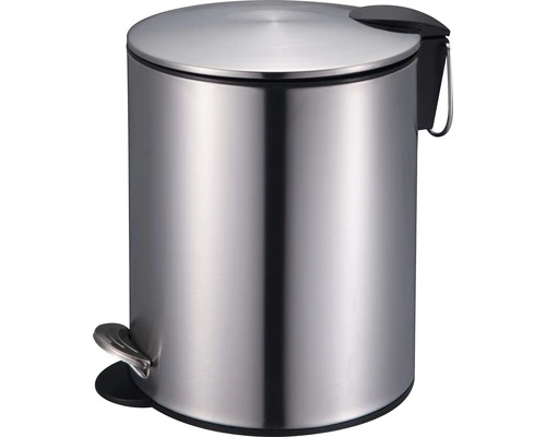 BASANO Pedaalemmer Acerno RVS Mat 5 L 1 BASANO Pedaalemmer Acerno RVS Mat 5 L