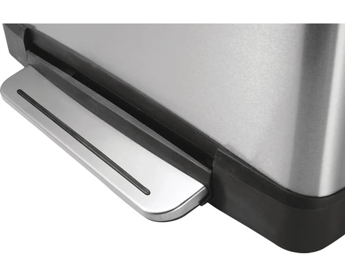 EKO Pedaalemmer E-Cube Mat RVS 40 L 2 EKO Pedaalemmer E-Cube Mat RVS 40 L - Afbeelding 2