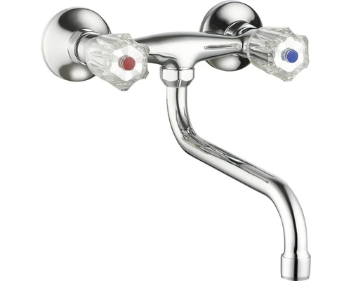 Schütte Keukenkraan Spree Wandmontage Chroom 1 Schütte Keukenkraan Spree Wandmontage Chroom