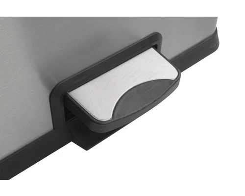 EKO Pedaalemmer Rejoice Recycling Mat RVS 2x12 L 2 EKO Pedaalemmer Rejoice Recycling Mat RVS 2x12 L - Afbeelding 2