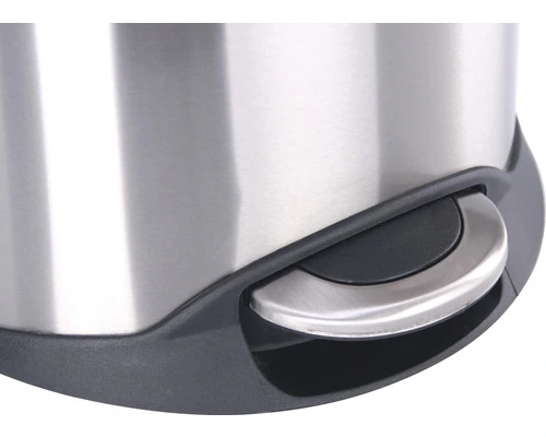 EKO Pedaalemmer Shell Bin Mat RVS 18 L 4 EKO Pedaalemmer Shell Bin Mat RVS 18 L - Afbeelding 4