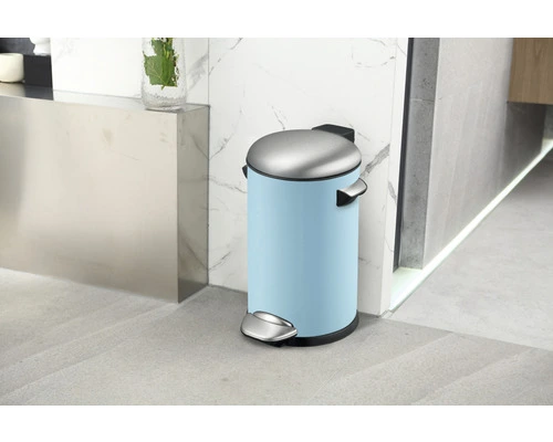 EKO Pedaalemmer Belle Deluxe Blauw 12 L 2 EKO Pedaalemmer Belle Deluxe Blauw 12 L - Afbeelding 2