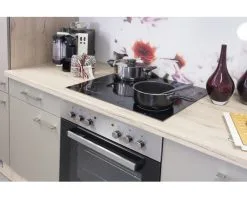 Flex-Well FLEX WELL Keukenblok Met Apparatuur Riva Kwartsiet Cubaniet En San Remo Eiken Licht Mat 300x60 Cm -Spoelbakken Verkoop DV 8 6108649 05 4c DE 20161024163404