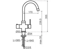 SELSIUZ Kokendwaterkraan C-uitloop 5 L Chroom -Spoelbakken Verkoop DV 8 6115901 04 4c NL 20200618084655
