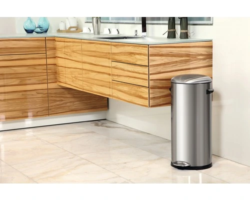 EKO Pedaalemmer Belle Deluxe Mat RVS 30 L 12 EKO Pedaalemmer Belle Deluxe Mat RVS 30 L - Afbeelding 12