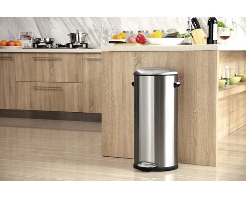 EKO Pedaalemmer Belle Deluxe Mat RVS 30 L 11 EKO Pedaalemmer Belle Deluxe Mat RVS 30 L - Afbeelding 11