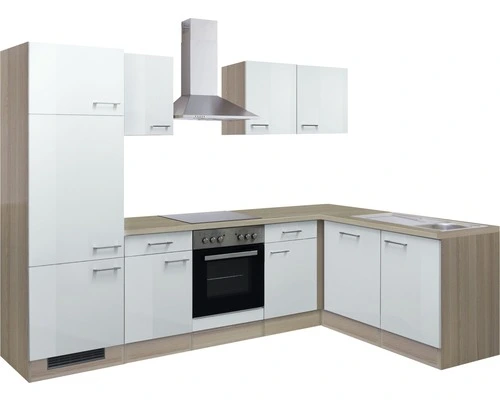 Flex-Well FLEX WELL Hoekkeuken Met Apparatuur Abaco Parelmoer Glanzend 280x170 Cm 9 Flex-Well FLEX WELL Hoekkeuken Met Apparatuur Abaco Parelmoer Glanzend 280x170 Cm - Afbeelding 9