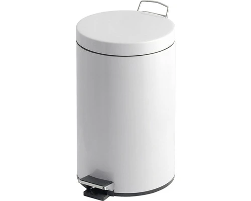 Pedaalemmer Classic Wit 12 L 1 Pedaalemmer Classic Wit 12 L