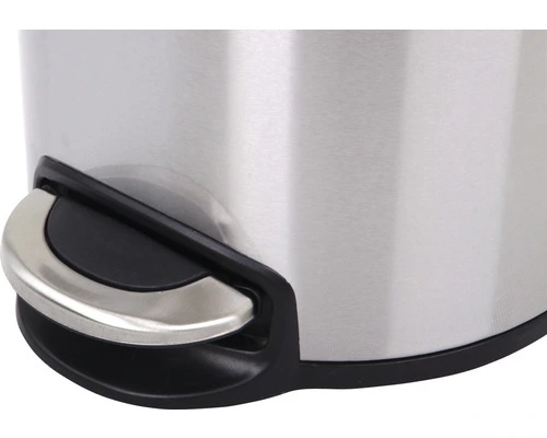 EKO Pedaalemmer Serene Mat RVS 5 L 2 EKO Pedaalemmer Serene Mat RVS 5 L - Afbeelding 2