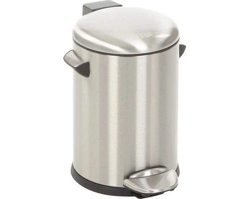 EKO Pedaalemmer Belle Deluxe Mat RVS 3 L 1 EKO Pedaalemmer Belle Deluxe Mat RVS 3 L