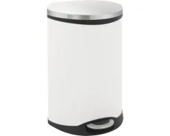 EKO Pedaalemmer Shell Bin Recycling Wit 2x22 L