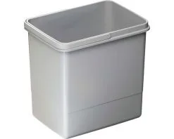Centa Afvalemmer Kunststof Grijs 15 L