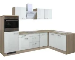 Flex-Well FLEX WELL Hoekkeuken Met Apparatuur Abaco Parelmoer Glanzend 280x170 Cm -Spoelbakken Verkoop DV 8 6788724 02 4c DE 20180721211655