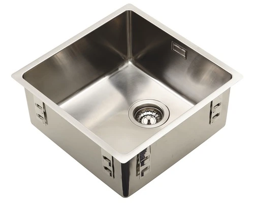 Opbouwspoelbak Carre RVS 44x44 Cm Met Korfplug 4 Opbouwspoelbak Carre RVS 44x44 Cm Met Korfplug - Afbeelding 4