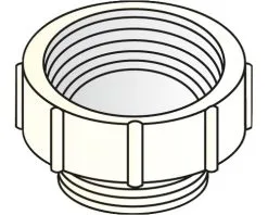 Hoogte Compensatie 1 1/2" BU 1 1/2" BI