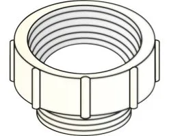 Verloopring Kunststof 1 1/2" BI X 1 1/4" BU