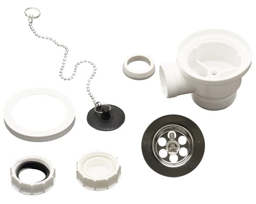 Afvoerset Stop & Ketting T.b.v. Spoelbak 1 Afvoerset Stop & Ketting T.b.v. Spoelbak