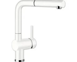 BLANCO Keukenkraan Met Uittrekbare Handdouche Linus-S Silgranietwit